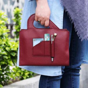 leather Book Bag