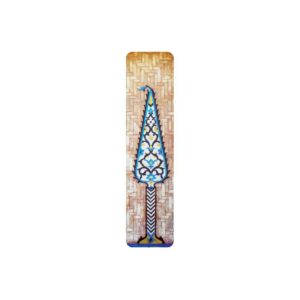 persian wooden bookmark